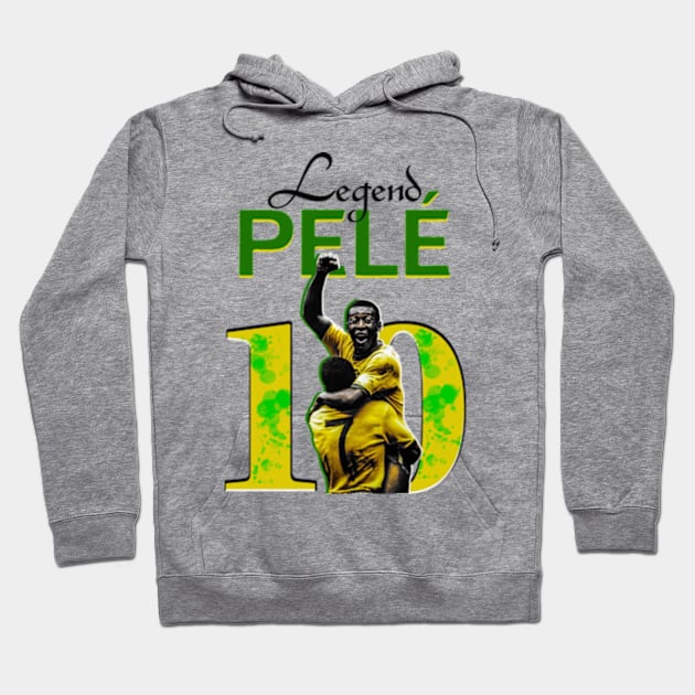 Rip Pele 1940-2022 Hoodie by RAINYDROP